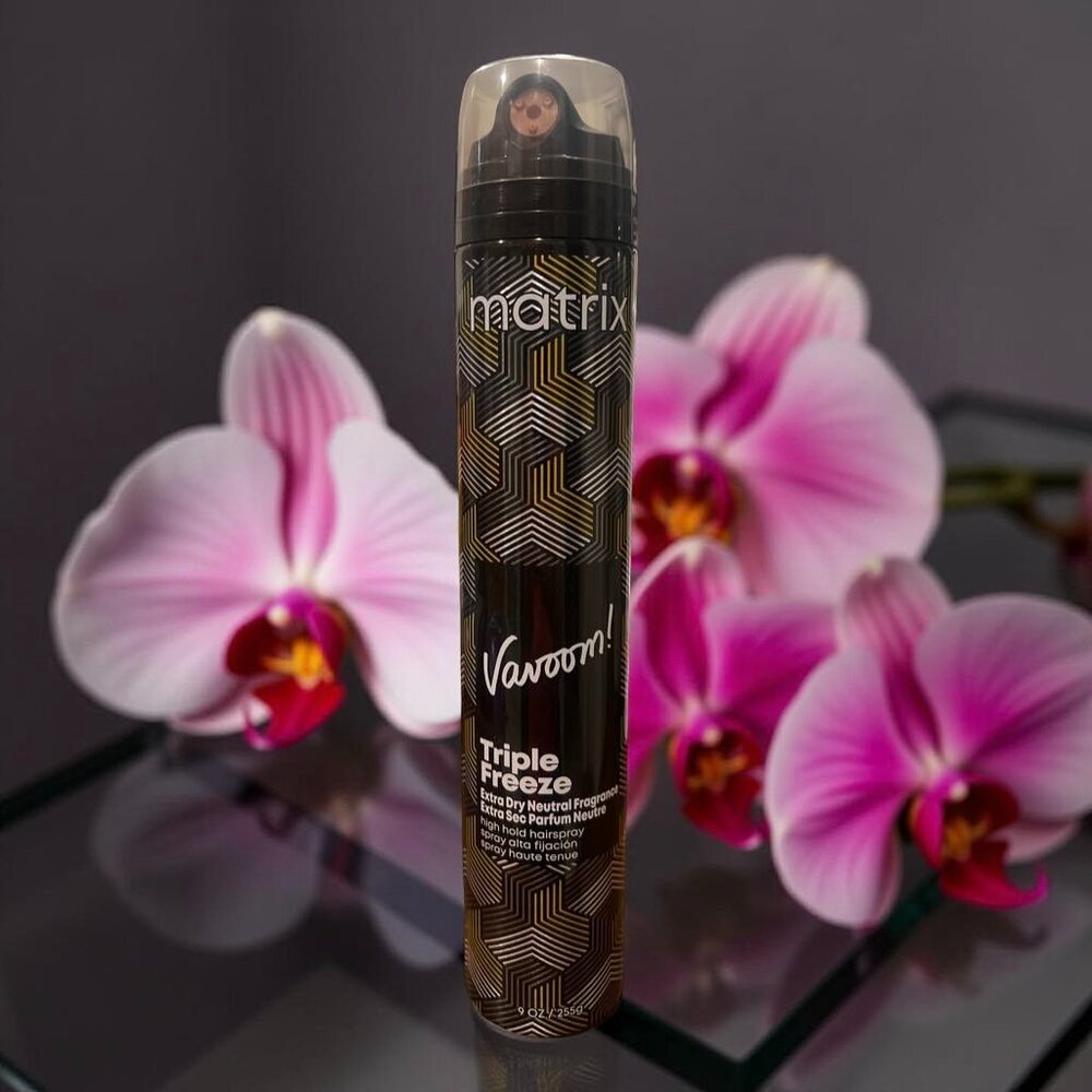 Matrix Vavoom Triple Freeze Extra Dry Hairspray 9 oz with Neutral Fragrance